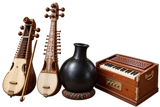 Traditional Kashmiri Sufi Music Instruments